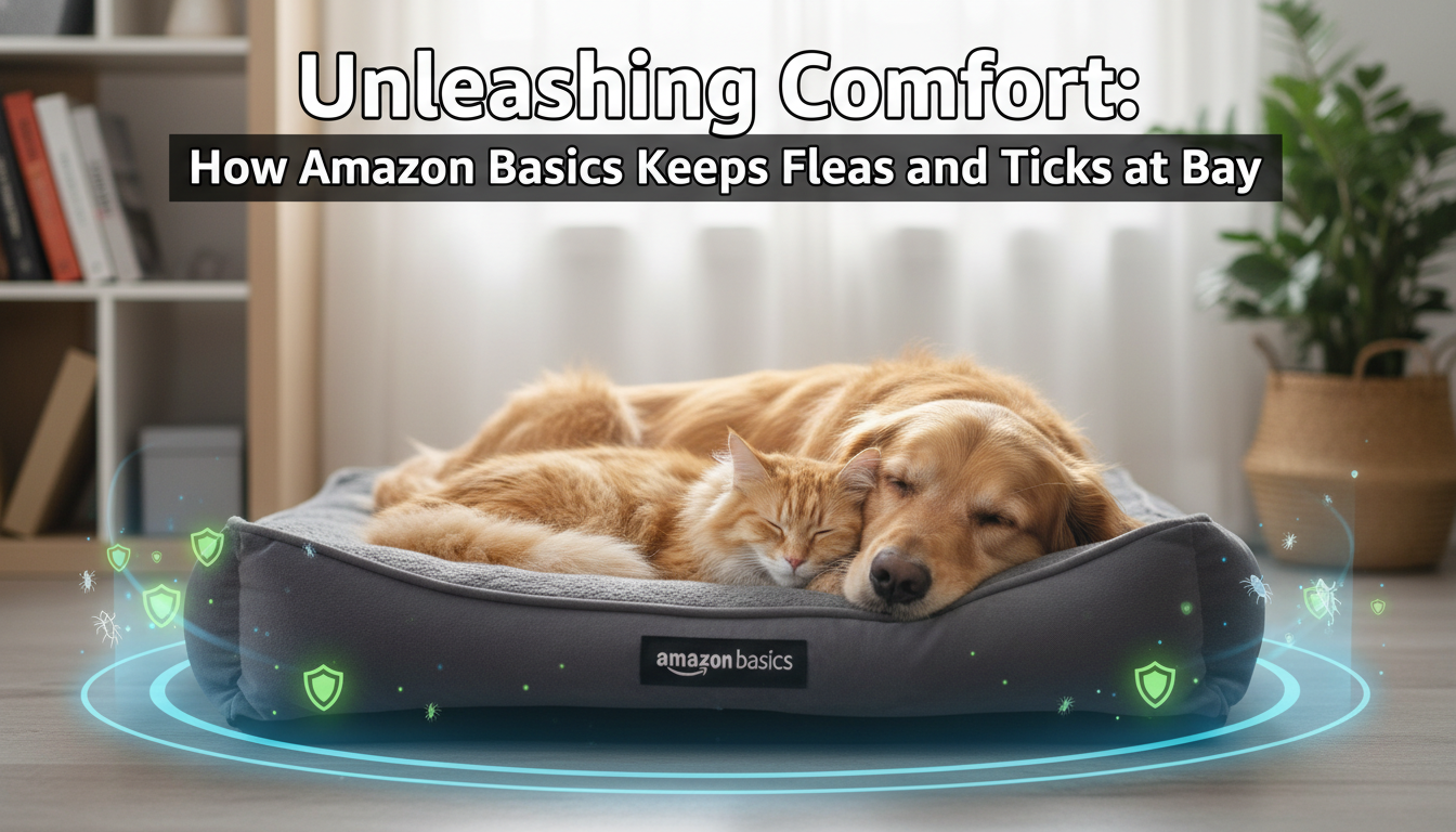 Unleashing Comfort: How Amazon Basics Keeps Fleas and Ticks at Bay