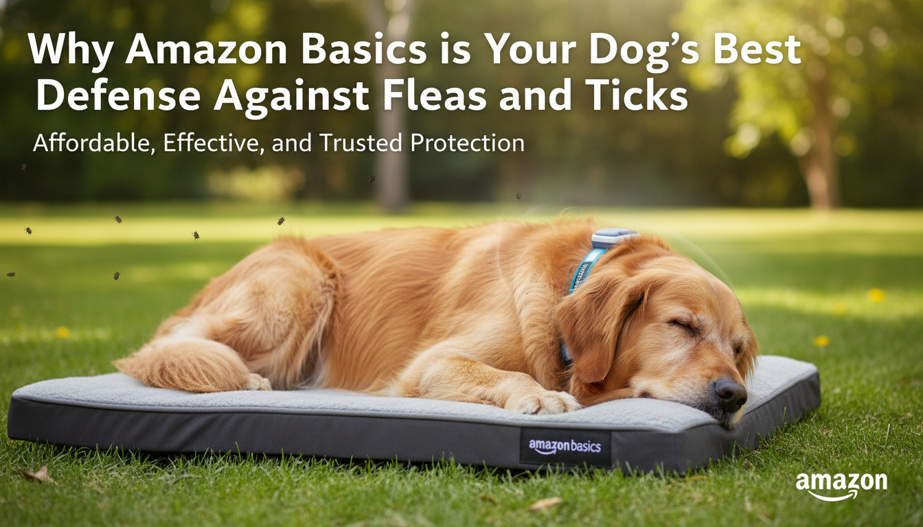 Why Amazon Basics is Your Dog’s Best Defense Against Fleas and Ticks